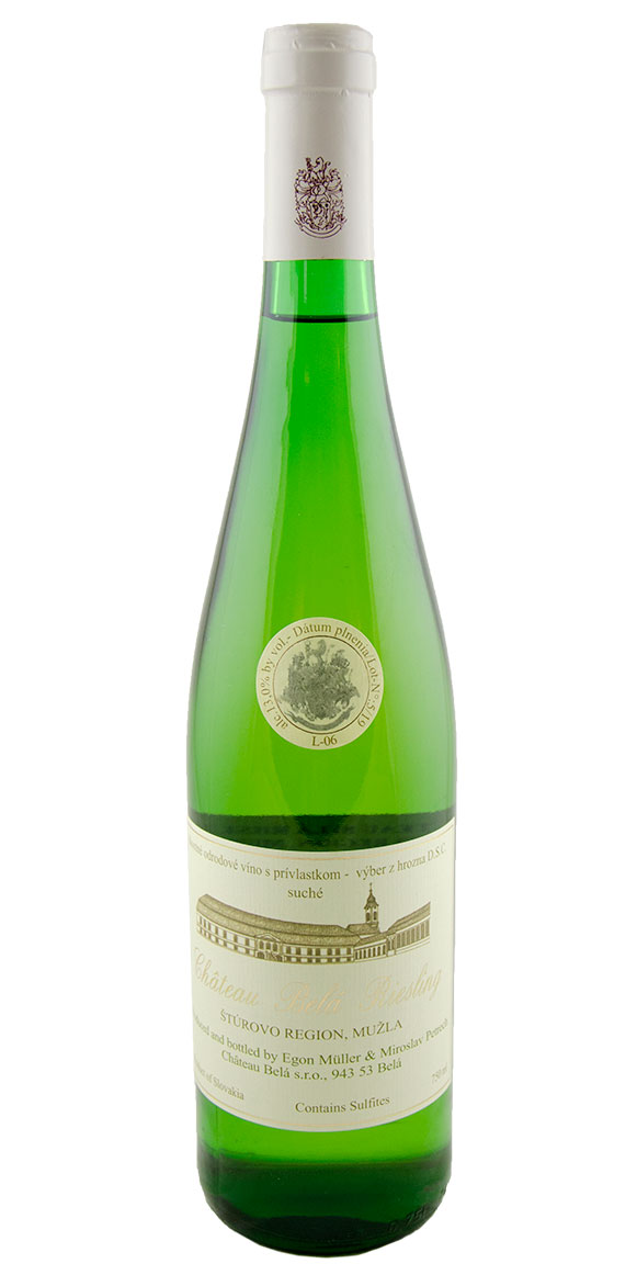 Ch. Belá Riesling, Egon Müller