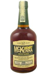 Henry McKenna 10yr Single Barrel Bourbon                                                            