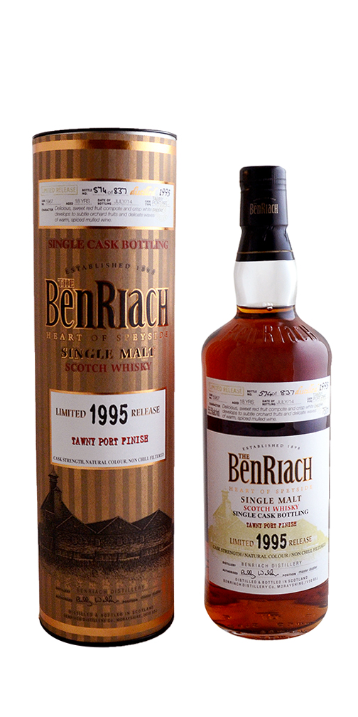 The BenRiach 18yr Single Cask Scotch Whisky