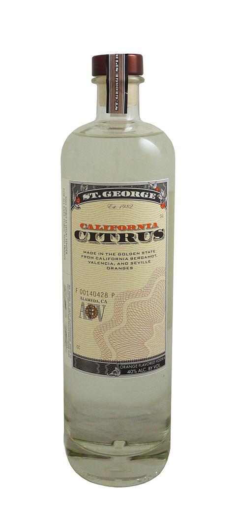 St. George California Citrus Vodka