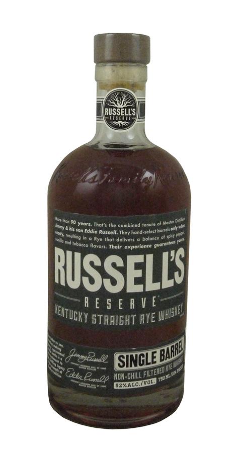 Russell's Reserve Single Barrel Rye