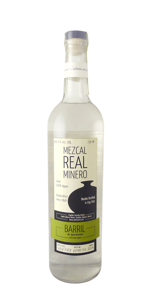 Real Minero Barril Mezcal