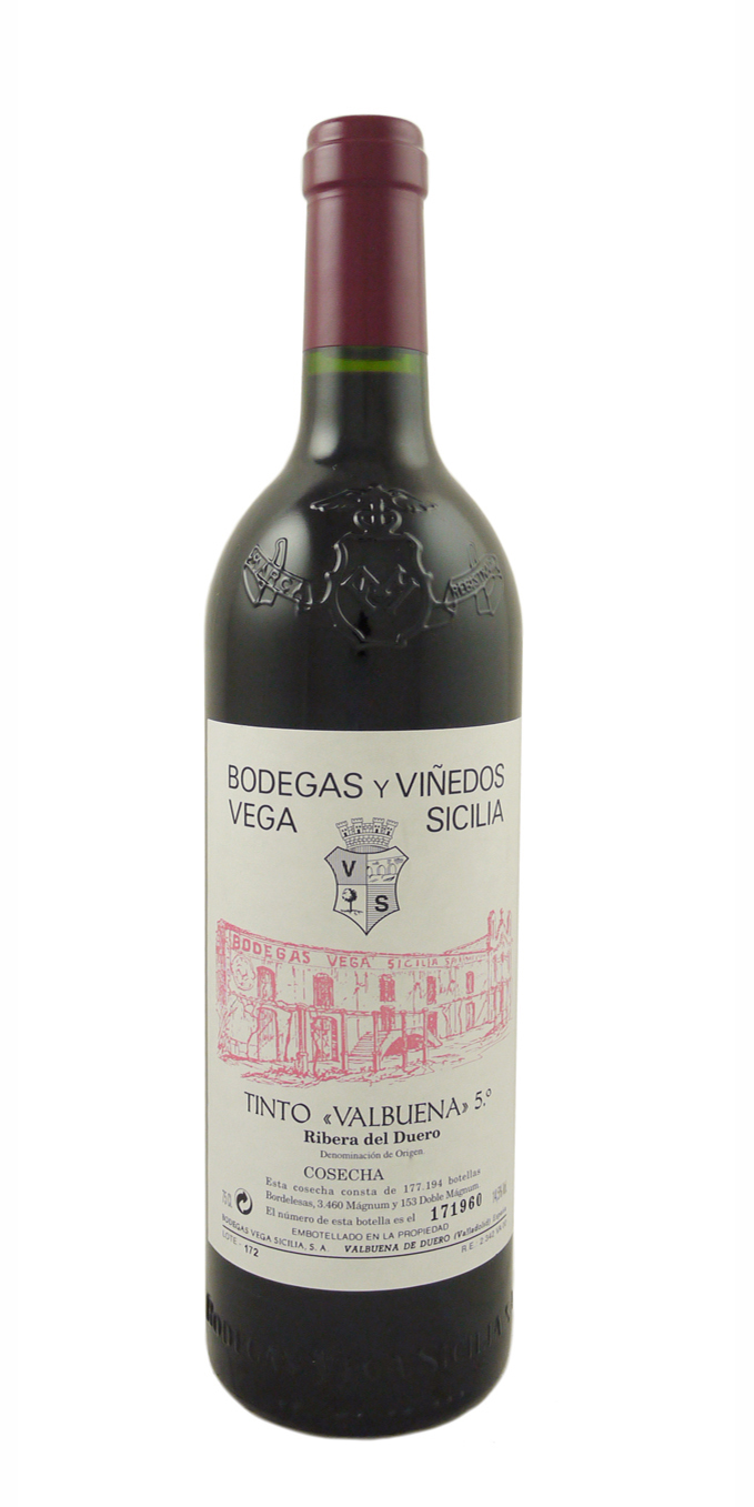 "Valbuena 5 Año", Vega Sicilia                                                                      