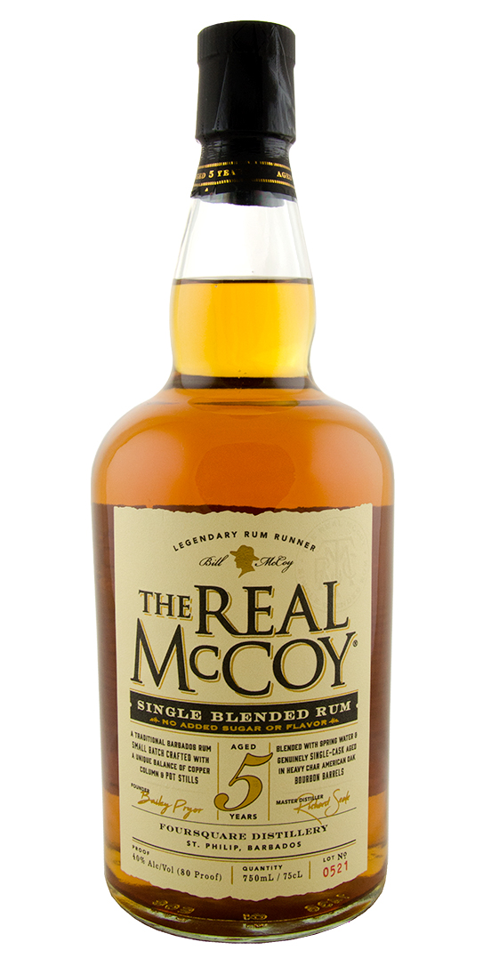 The Real McCoy 5yr Aged Rum                                                                         