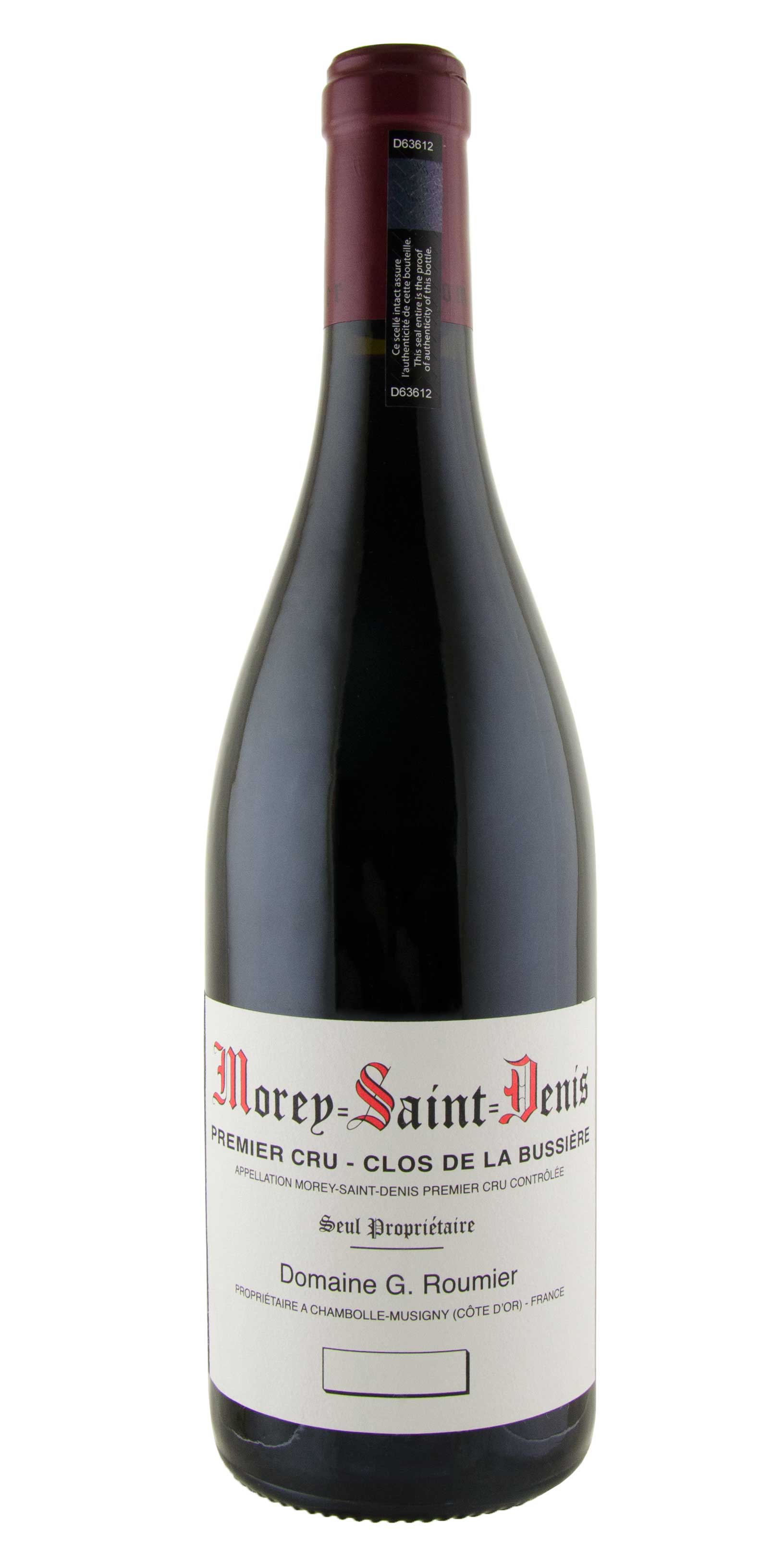 【正規品】2000ルーミエRoumier Clos de la Bussiere Morey-St.-Denis 1er Cru 