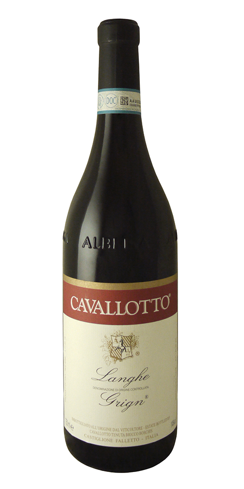 Langhe "Grign" Grignolino, Cavallotto