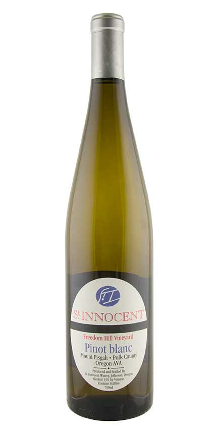 St. Innocent, Pinot Blanc, Freedom Hill Vineyard