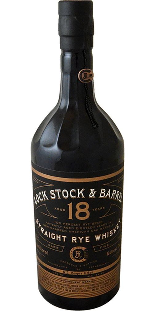 Lock Stock & Barrel 18yr Rye Whiskey 