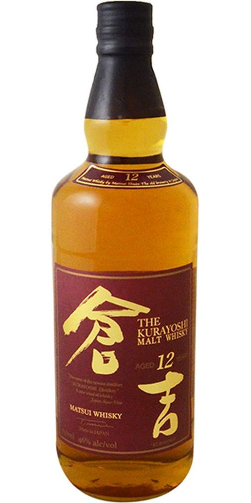 Matsui Whisky Kurayoshi 12yr Malt Whisky