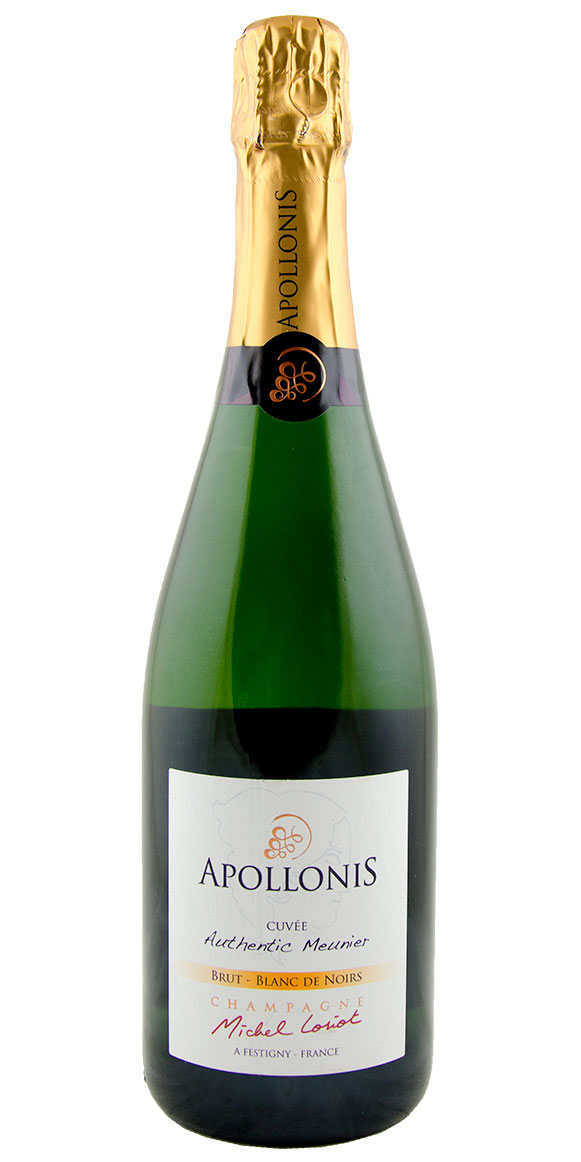 Apollonis "Authentic Meunier" Blanc de Noirs Brut, Loriot