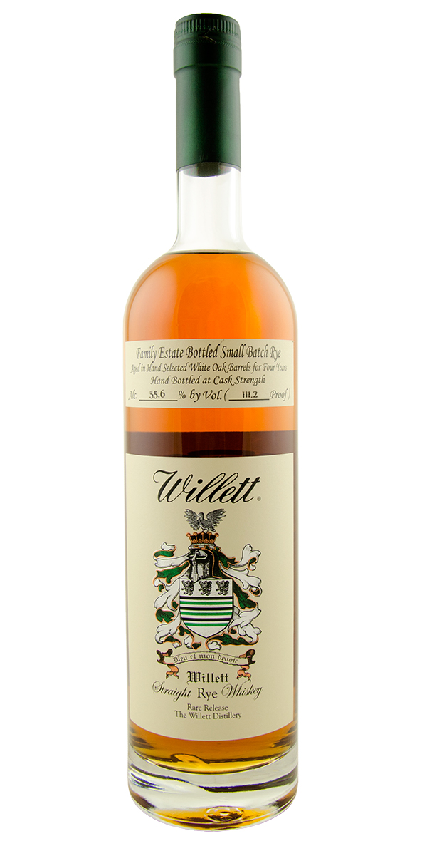 Willett 4yr Kentucky Straight Rye Whiskey