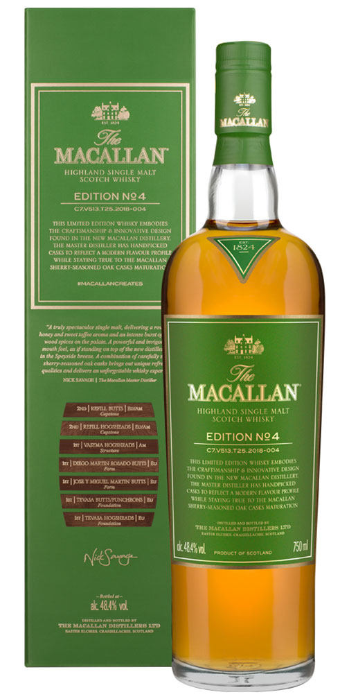 The Macallan Edition No. 4 Single Malt Scotch Whisky