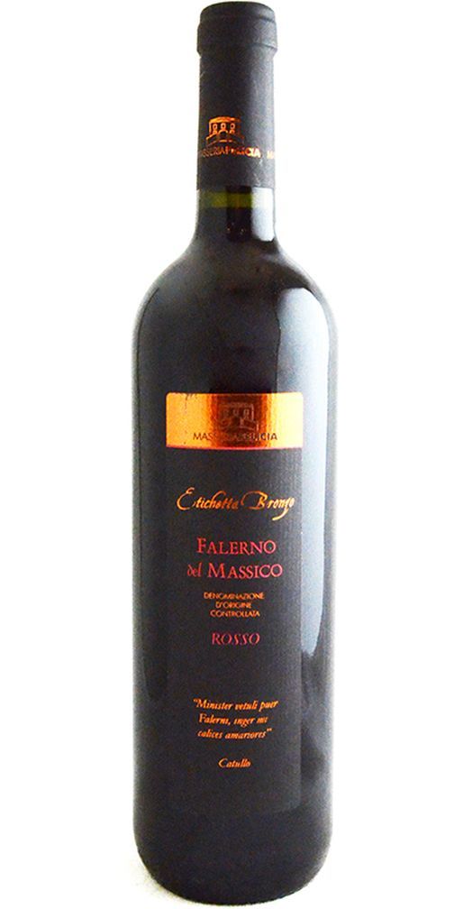 Falerno del Massico, Etichetta Bronzo, Masseria Felicia