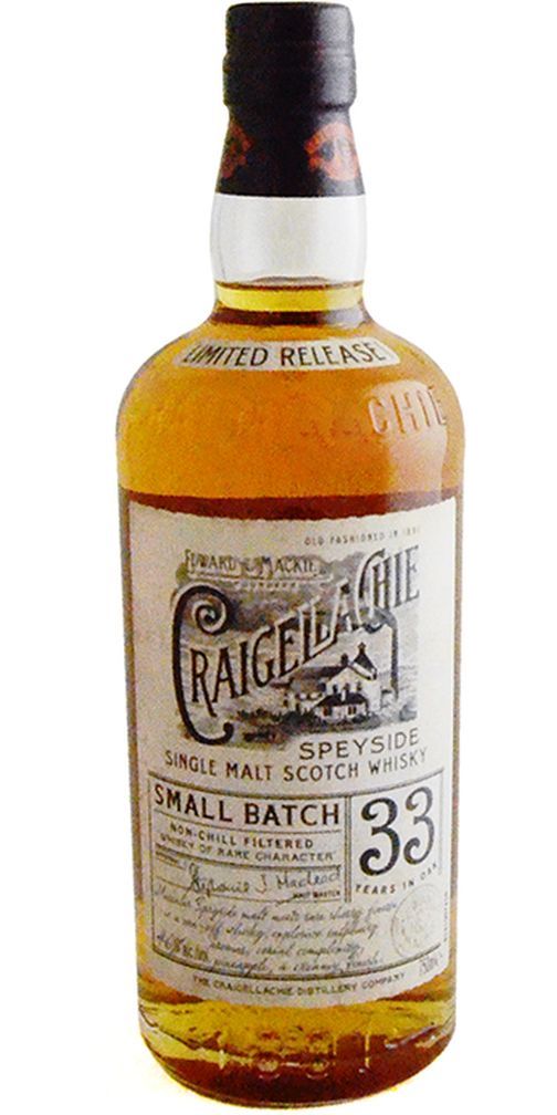 Craigellachie 33yr Single Malt Scotch Whisky 