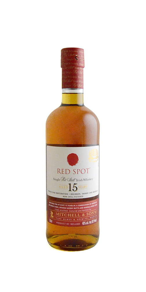 Red Spot 15yr Pot Still Irish Whiskey