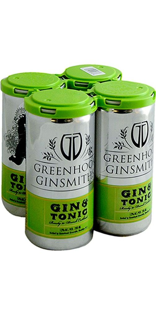 Greenhook Ginsmiths Gin & Tonic 4pk                                                                 