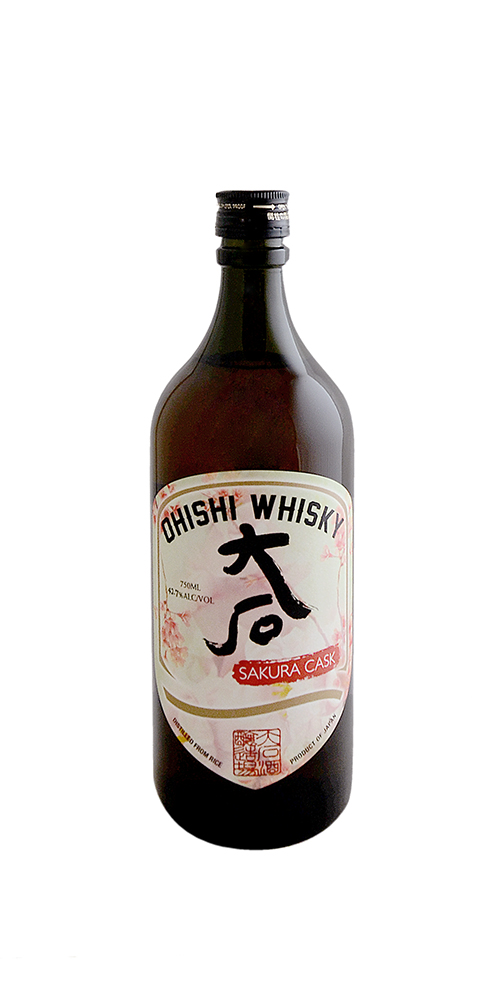 Ohishi Sakura Cask Japanese Whisky 