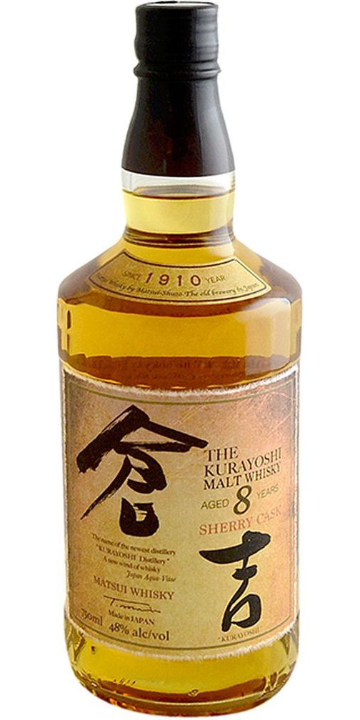 Matsui Kurayoshi 8yr Sherry Cask Japanese Whisky 