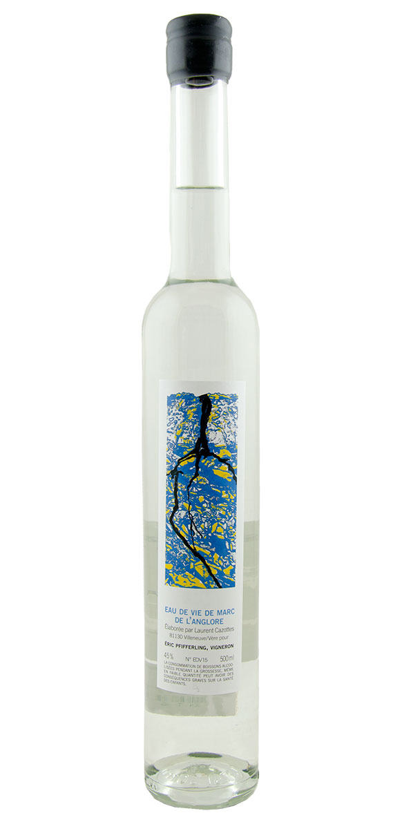 Half-Bottle of L'Anglore Eau de Vie de Marc 