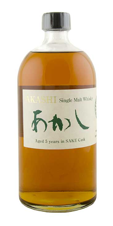 White Oak Akashi Sake Cask Single Malt Japanese Whisky