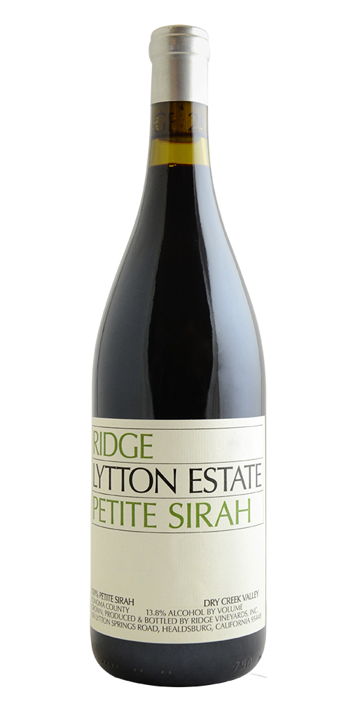 Ridge Vineyards, "Lytton Estate" Petite Sirah