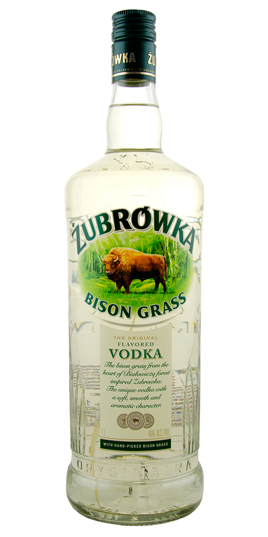 Vodka Zubrowka - Vodka polonaise à l'herbe de bison