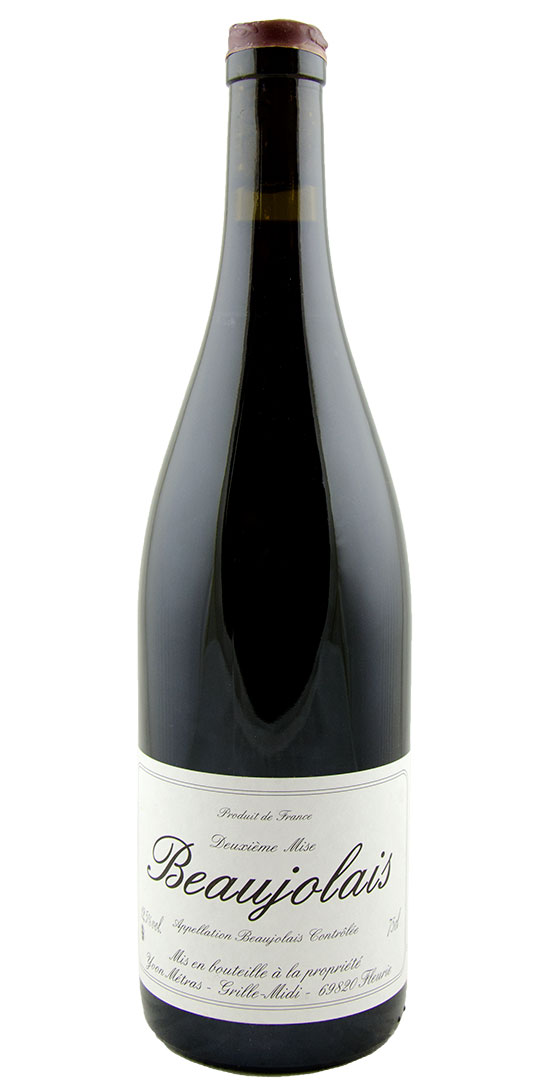 Beaujolais "2nd bottling", Yvon Métras