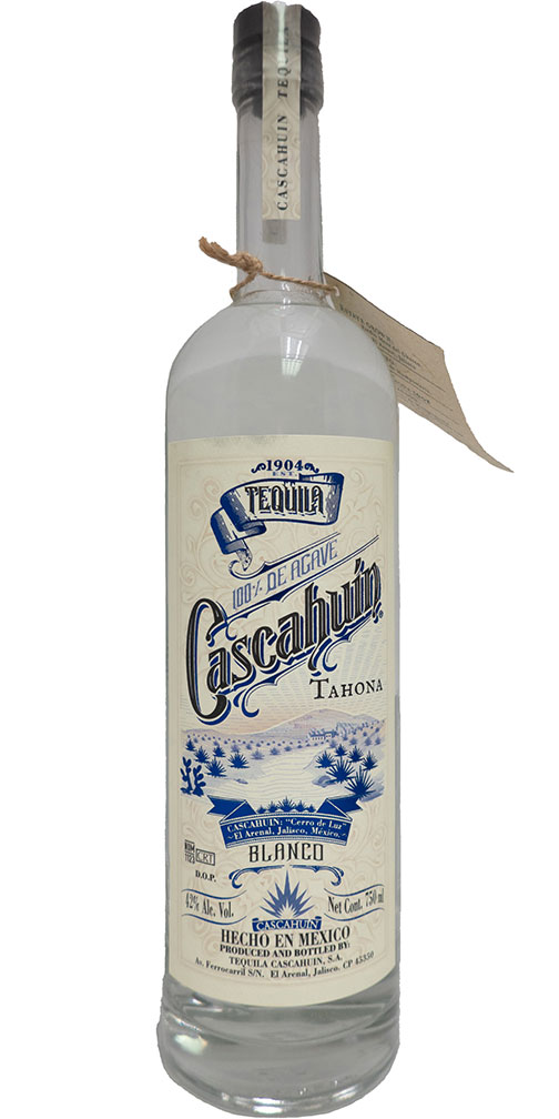 Cascahuín Tahona Blanco Tequila 