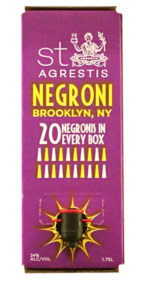 St. Agrestis Bag-In-Box Negroni RTD