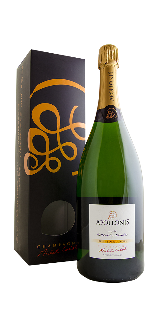 Apollonis "Authentic Meunier" Blanc de Noirs Brut, Loriot