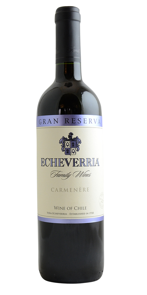 Echeverria, Carmenère, Gran Reserva