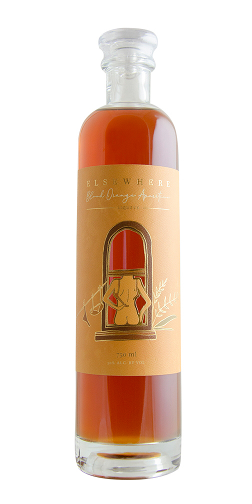 Elsewhere Blood Orange Aperitivo Liqueur by Matchbook Distilling Co.                                