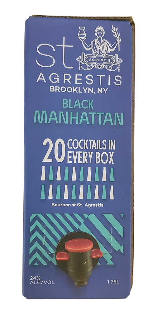 St. Agrestis Bag-In-Box Black Manhattan RTD Cocktail