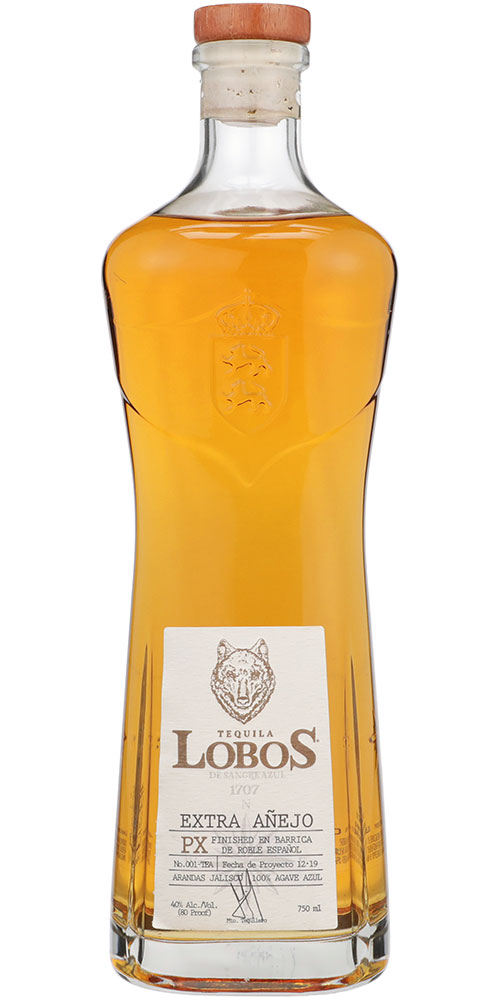 Tequila Lobos 1707 Extra Anejo Tequila