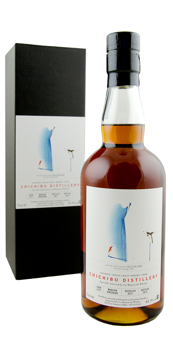 Chichibu Single Cask #1371 Madeira 2015 Edition Japanese Single Malt Whisky  