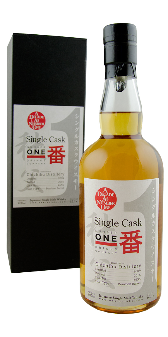 Chichibu Number One Drinks 10th Anniversary Single Cask Japanese Single Malt Whisky