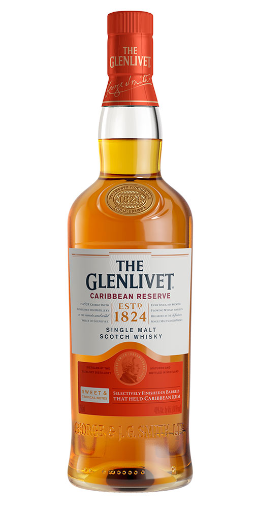 The Glenlivet Caribbean Reserve Single Malt Scotch Whisky  