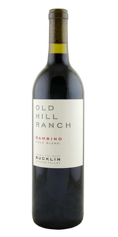 Bucklin "Bambino" Zinfandel, Old Hill Ranch