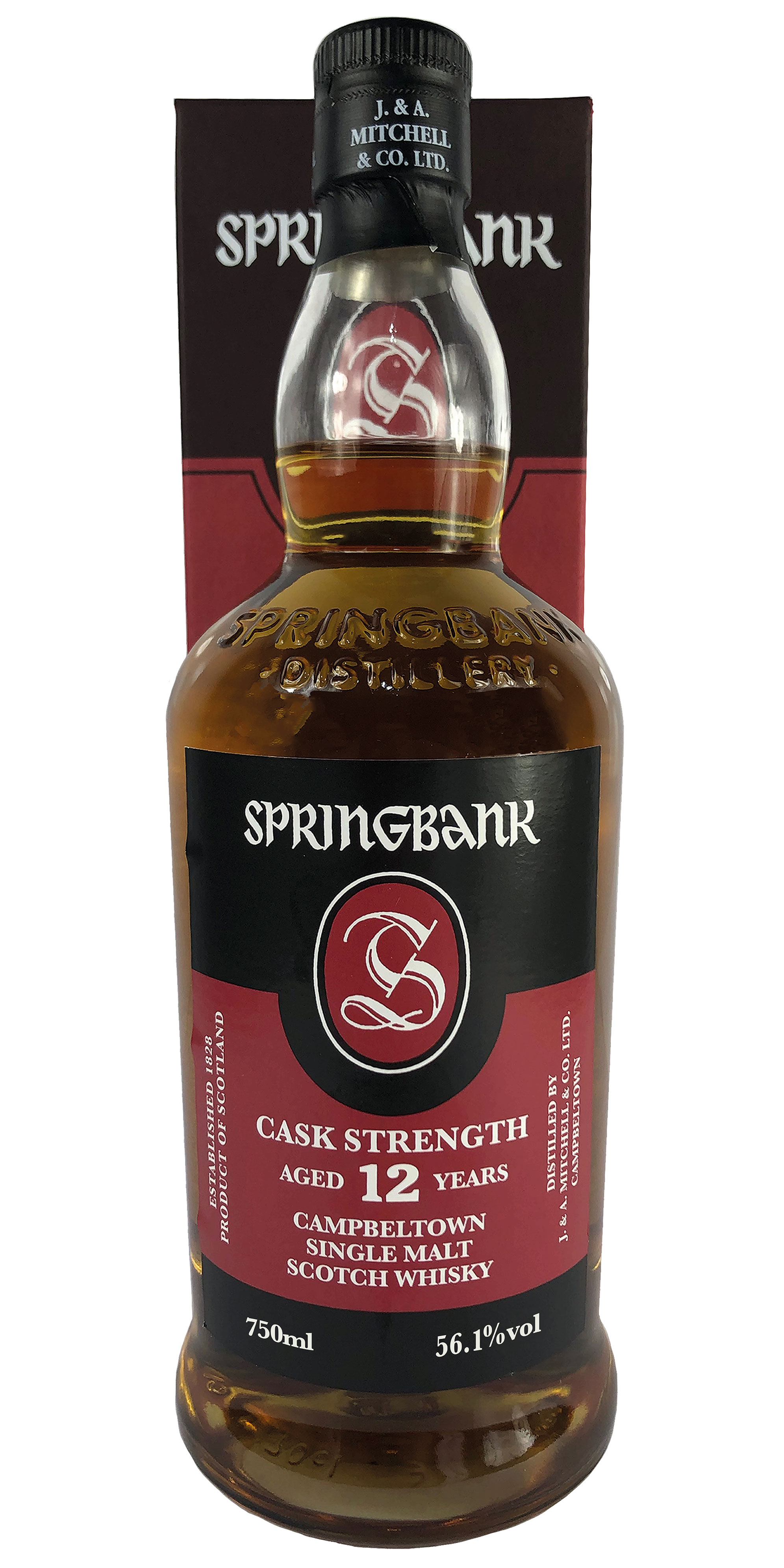 Springbank 12yr Cask Strength Single Malt Scotch Whisky  