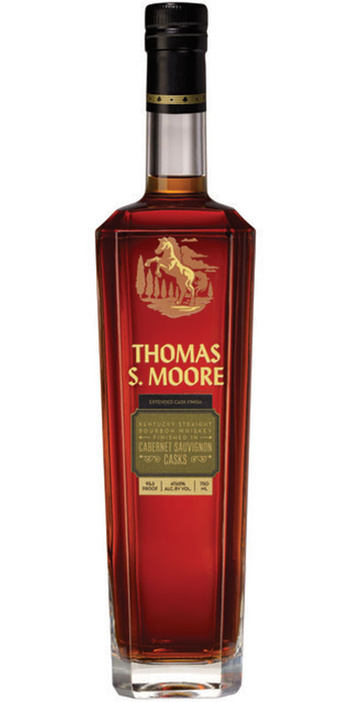 Thomas S. Moore Cabernet Sauvignon Casks Kentucky Straight Bourbon Whiskey 