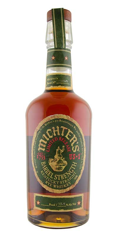 Michter's Barrel Strength Kentucky Straight Rye Whiskey