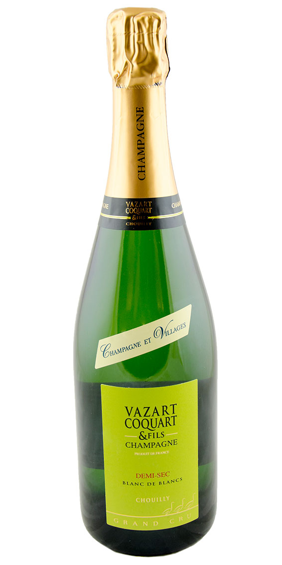 Vazart-Coquart, Demi-Sec, Blanc de Blancs, Grand Cru