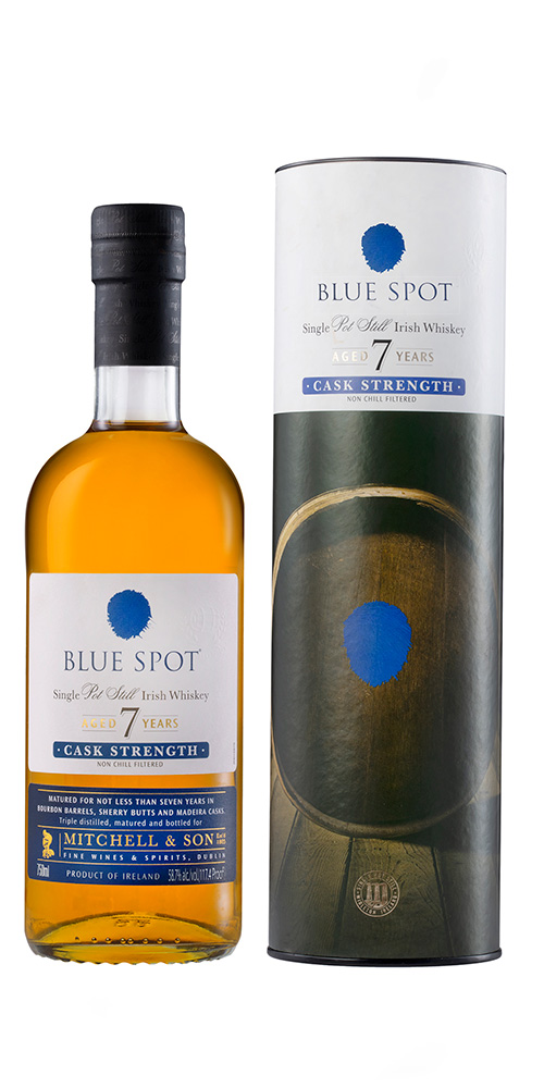 Blue Spot 7yr Single Pot Still Irish Whiskey 