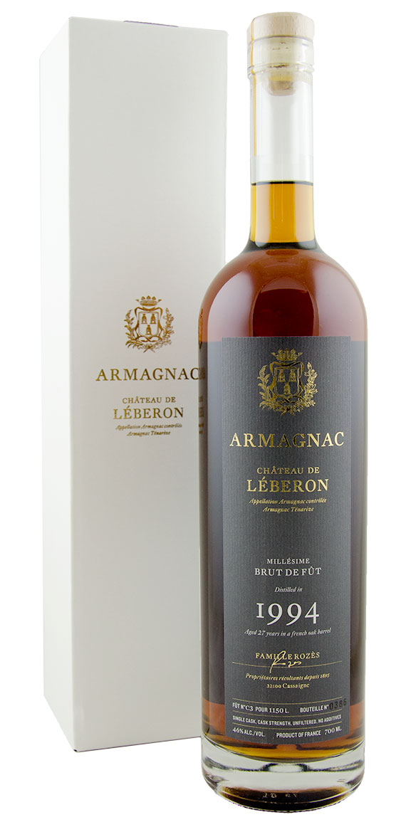 Château de Léberon Single Cask Armagnac 