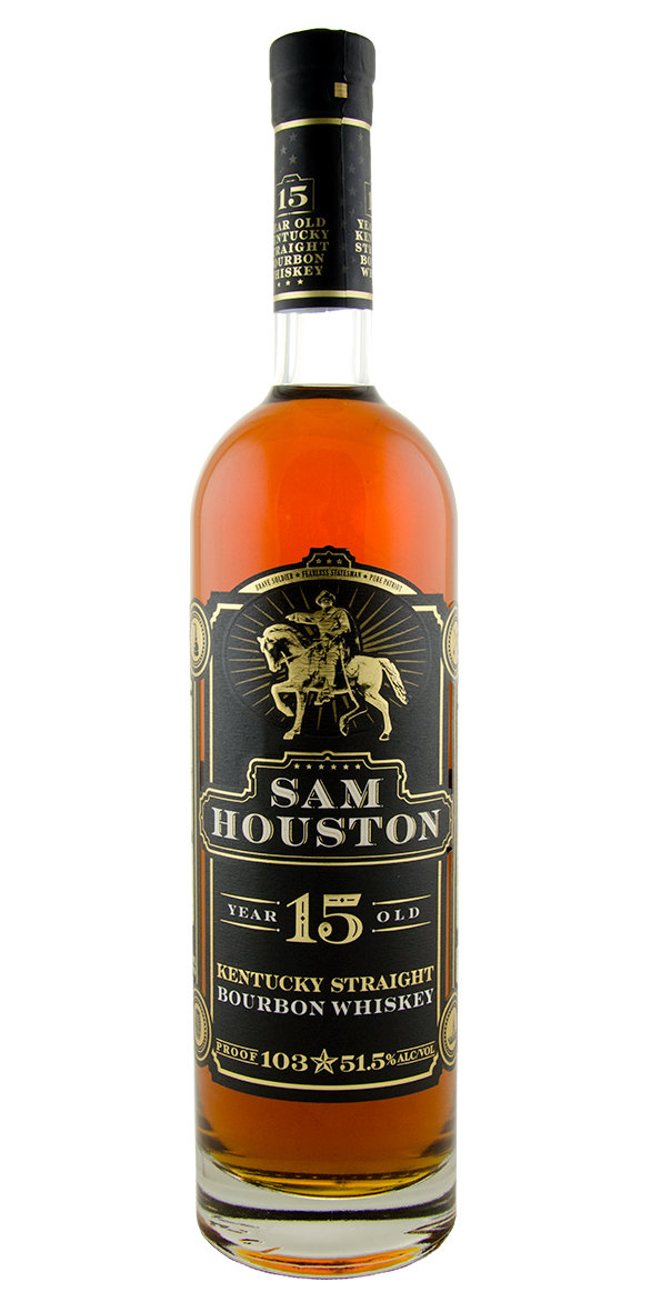 Sam Houston 15yr Batch 3 Kentucky Straight Bourbon Whiskey