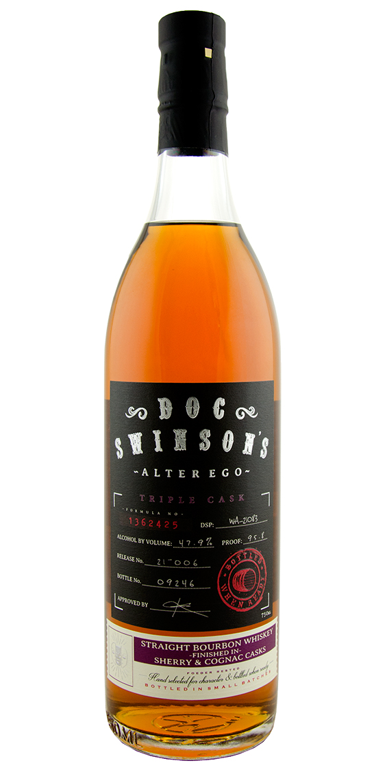 Doc Swinson's Alter Ego Cask Strength Bourbon Whiskey