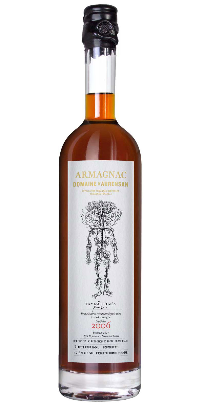 Domaine Aurensan 15yr Single Cask PM Pick Armagnac | Astor Wines