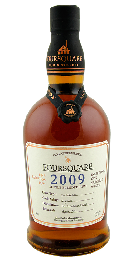 Foursquare 12yr Exceptional Cask Selection Single Blended Barbados Rum  