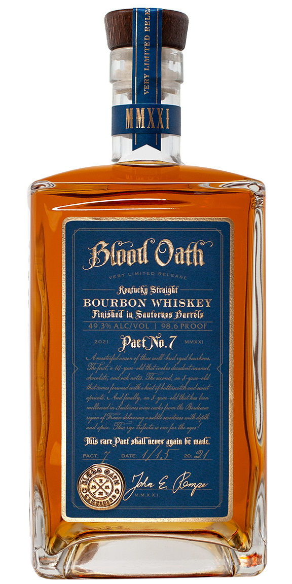 Blood Oath Pact 7 Kentucky Straight Bourbon Whiskey 