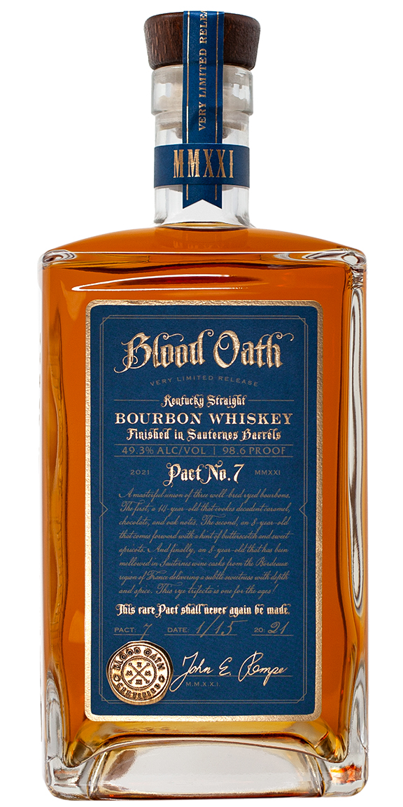 Blood Oath Pact 7 Kentucky Straight Bourbon Whiskey